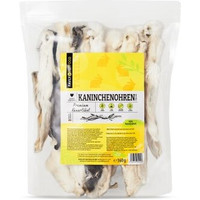 Produktbild von FAVLY Petfood Kaninchenohren mit Fell - 360 g
