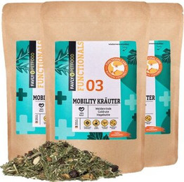 Produktbild von FAVLY Petfood MOBILITY Kräutermischung - 3 x 150 g