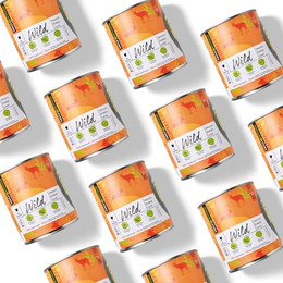 Produktbild von FAVLY Petfood Nassfutter Wild mit Amaranth, Brokkoli & Leinöl - 12 x 800 g