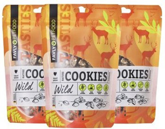 Produktbild von FAVLY Petfood Nature Cookies Wild - 360 g