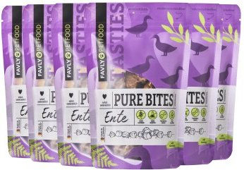 FAVLY Petfood PURE Bites Ente - 720 g – Bild 1 von 7