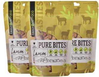 Produktbild von FAVLY Petfood PURE Bites Lamm - 360 g