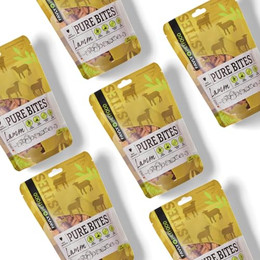 Produktbild von FAVLY Petfood PURE Bites Lamm - 720 g