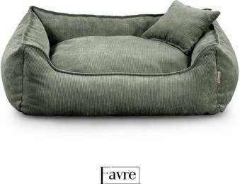 Produktbild von FAVRE Hundebett Lucky mit abnehmbarem Cord-Bezug