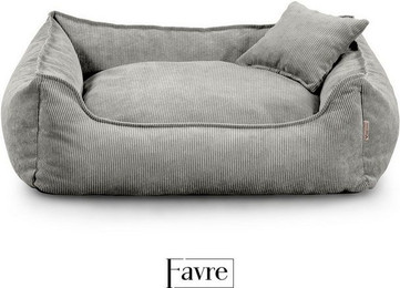 Produktbild von FAVRE Hundebett Lucky mit abnehmbarem Cord-Bezug
