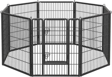 FEANDREA Freigehege, L/XL/XXL Welpenauslauf, 8 Platten DIY, Doppel-L-Schloss – Bild 1 von 5