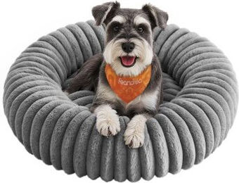 Produktbild von FEANDREA Hundebett,Katzenbett, Hundekörbchen, Hundekissen waschbar L