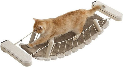 Produktbild von FEANDREA Katzen-Kletterwand Clickat Katzenbrücke