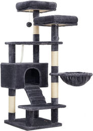 Produktbild von FEANDREA Katzenbaum 142cm rauchgrau dunkelgrau - 14 kg