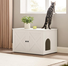Produktbild von FEANDREA Katzenklo-Schrank mit Trennwand