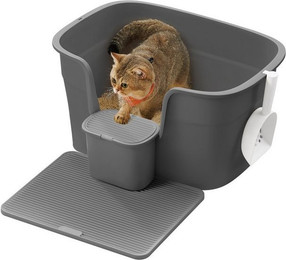 Produktbild von FEANDREA Katzentoilette für große Katzen mit hohen Seitenwänden