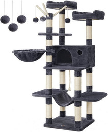 Produktbild von FEANDREA Kratzbaum 164cm Rauchgrau