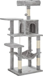 Produktbild von FEANDREA Kratzbaum, Katzenbaum, mit Hängematte und