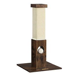 Produktbild von Feandrea Kratzbaum mit Sisalseil und Plüsch-Spielball, 73 cm hoch