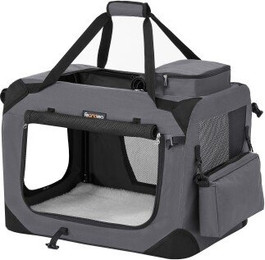 Produktbild von FEANDREA Transportbox Oxford-Gewebe grau 60 x 42 x 42 cm