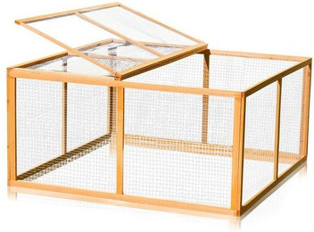 Produktbild von Feel2Home Freigehege Holz Freilauf Hasenstall Kaninchenstall