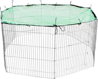 Produktbild von Feel2Home Freigehege Welpenlaufstall 204x80cm