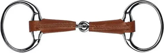 Produktbild von Feeling Olivenkopftrense mit Lederüberzug