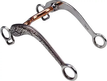 Feeling Unisex Ovales Westernkandare Wangengebiss 125 mm – Bild 1 von 3