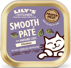 Produktbild von Feine Hühnerpastete für ältere Katzen (85g) | Lily's Kitchen