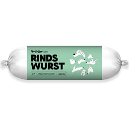 Produktbild von Feinfutter Hundewurst Rind mit Zucchini und Haferflocken - 800 g