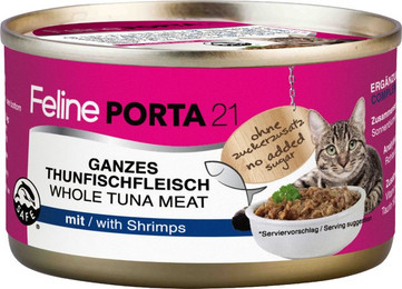 Produktbild von Feline Porta 21 Thunfisch mit Shrimps - 6 x 90 g