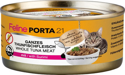 Produktbild von Feline Porta 21 Thunfisch mit Surimi - 6 x 156 g