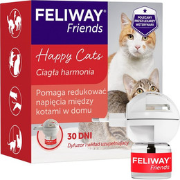 Produktbild von FELIWAY Friends Diffusor + Pheromonkartusche für Konflikte zwischen Katzen