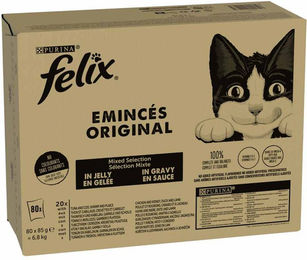 Felix Classic Pouches Fisch & Fleisch Mixpaket - 80 x 85 g – Bild 1 von 5