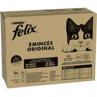 Produktbild von Felix Classic Pouches Geschmacksvielfalt vom Land - 80 x 85 g
