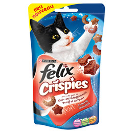 Produktbild von Felix Crispies mit Rind- und Huhngeschmack - 8 x 45 g