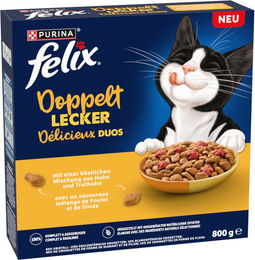 Produktbild von Felix Doppelt lecker Huhn & Truthahn - 800 g