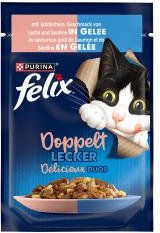 FELIX Doppelt Lecker in Gelee mit Sardine und Lachs - 26 x 85 g – Bild 1 von 2