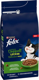 Produktbild von Felix Inhome Doppelt lecker Huhn & Truthahn - 2 kg