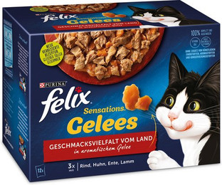 Produktbild von felix Katzen-Nassfutter - 6 x 85 g