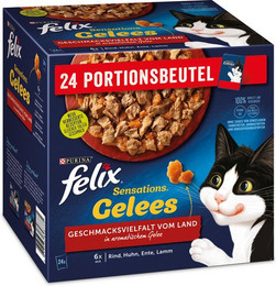 Produktbild von felix Katzen-Nassfutter - 4 x 85 g