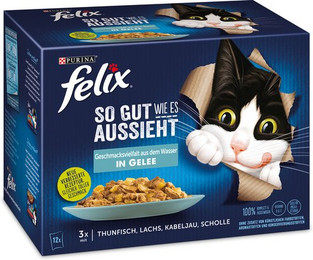Produktbild von felix Katzen-Nassfutter Agail - 6 x 85 g