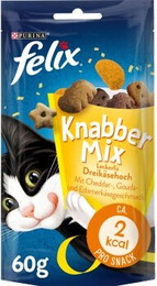 Produktbild von Felix KnabberMix Dreikäsehoch - 8 x 60 g