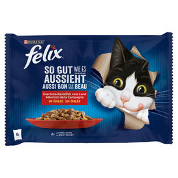 Produktbild von Felix Multipack So gut wie es aussieht Gelee vom Land - 4 x 85 g