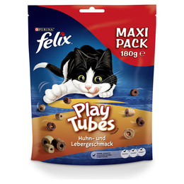 Produktbild von FELIX Play Tubes Katzensnack Huhn & Leber - 180 g