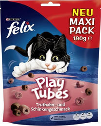 FELIX Play Tubes Katzensnack Truthahn & Schinken 180g – Bild 1 von 3