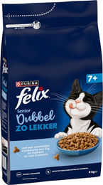 Produktbild von Felix Senior Doppelt lecker Huhn & Truthahn - 4 kg