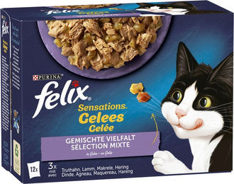 Produktbild von Felix Sensations Gelee Gemischte Vielfalt 12x85g - 1.020 g
