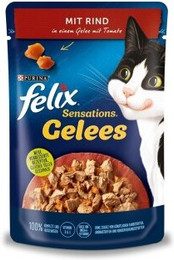 Produktbild von Felix Sensations Gelees Rind und Tomate - 104 x 85 g