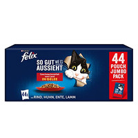 Produktbild von Felix So gut wie es aussieht Katzennassfutter in Gelee - 44 x 85 g