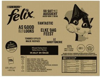 Felix So gut wie es aussieht Mix in Gelee - 120 x 85 g – Bild 1 von 3