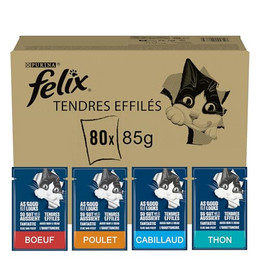 Produktbild von Felix So gut wie es aussieht Nassfutter Mixpaket - 80 x 85 g