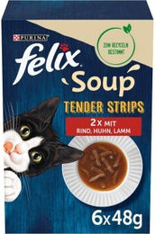 Felix Soup Tender Strips Suppe - 24 x 48 g – Bild 1 von 3