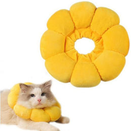 FELIXLEO Haustierklappe Halskrause Katze Einstellbar Halsband Weich Halskragen Hund – Bild 1 von 5