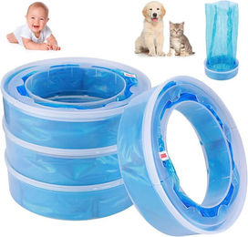 Produktbild von FELIXLEO Katzentoilette 4er-Pack Nachfüllpackungen Katzentoiletten, Geruchsresistent